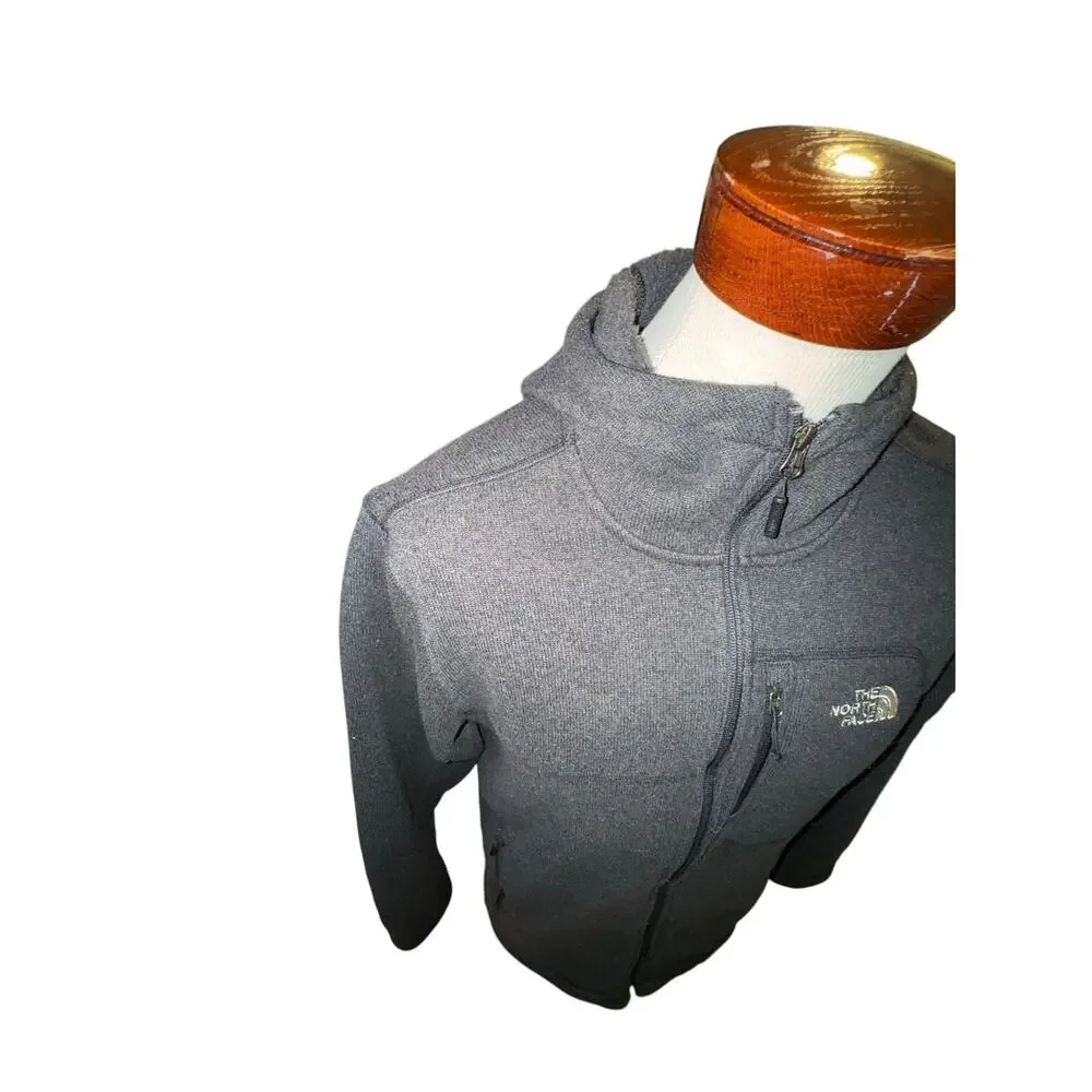 The North Face Men’s Black Zip Up Fleece Jacket Large Full‎ Zip